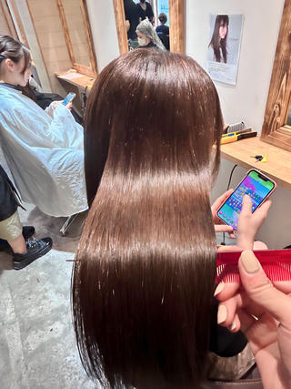 ロング カラー 店長✨髪質改善✖️ 透明感カラー／純大のヘアスタイル