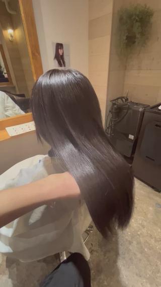 ロング カラー 店長✨髪質改善✖️ 透明感カラー／純大のヘアスタイル