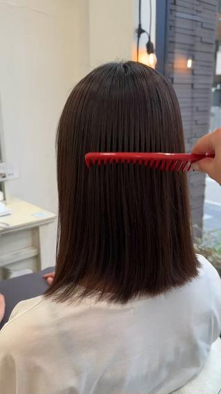 髪質改善ストレート★彡