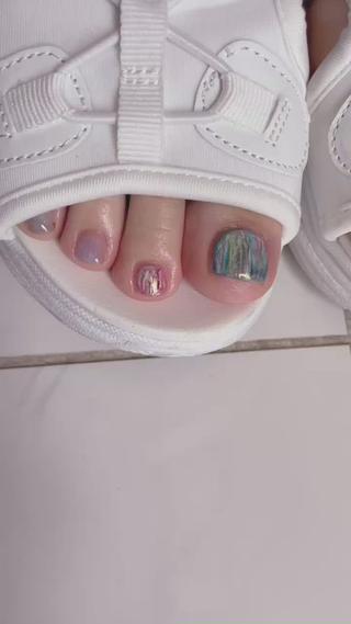 #ハンドネイルと#フットネイルの
ニュアンスデザイン動画にしてみました♡
#ニュアンスネイル