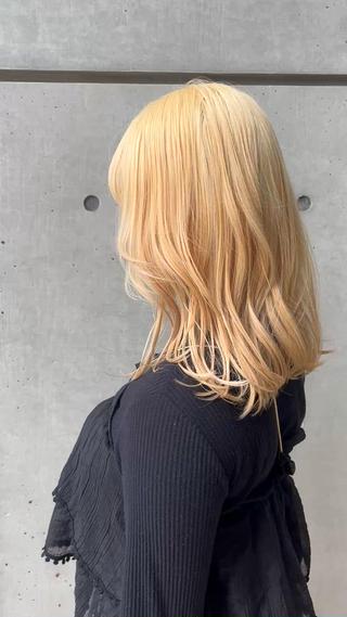 #ブロンドカラー#抜きっぱなし#ホワイトカラー