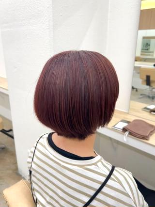 Wine Red
ブリーチなしのワンカラーになります
#ワンカラー#レッドカラー#レッドブラウン#ツヤカラー