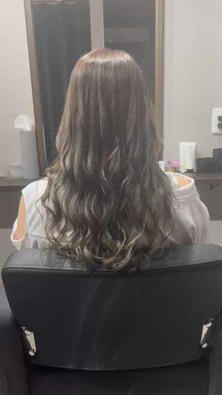 ロング 五月女 和樹のヘアスタイル