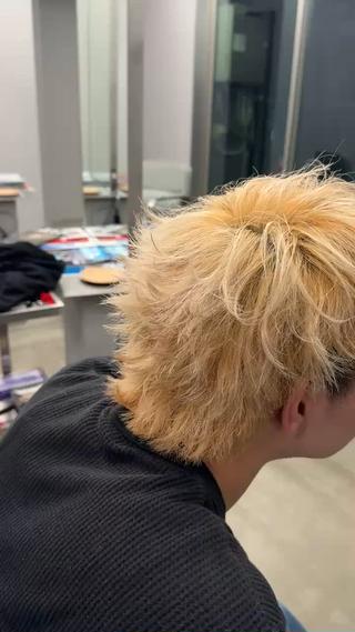 那須川天心みたいなマレットショート!