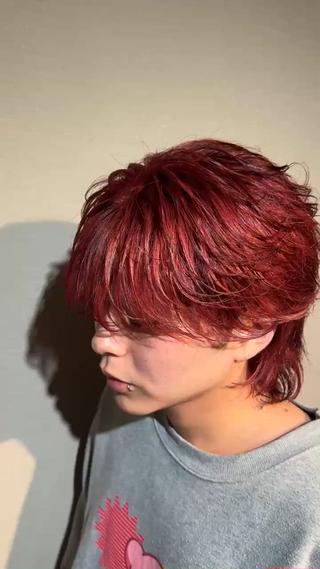 ショート カラー パーマ メンズ 博多メンズパーマ特化 ベップハルキのヘアスタイル