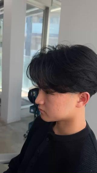 ショート パーマ メンズ 博多メンズパーマ特化 ベップハルキのヘアスタイル