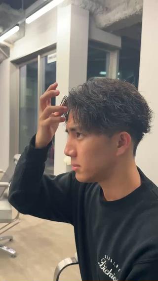 ショート パーマ メンズ 博多メンズパーマ特化 ベップハルキのヘアスタイル