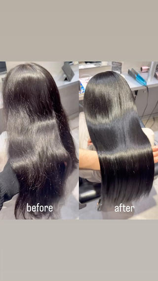 セミロング カラー レイヤー×艶髪特化 マネージャー安藤光司のヘアスタイル