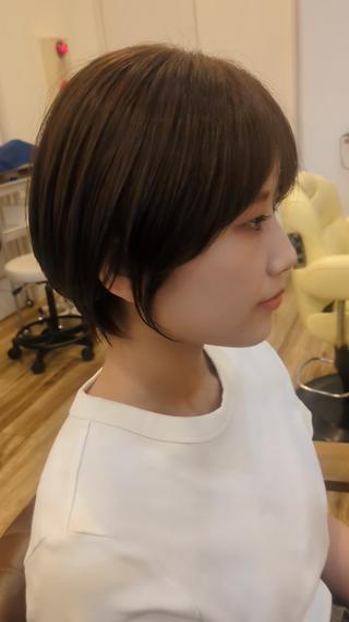 ショート カラー 【泉中央】CLASS 中村のヘアスタイル