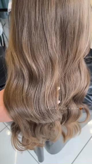 ロング カラー 華 ♡のヘアスタイル