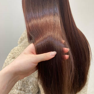 pink brown
春にむけておとなっぽピンク系colorかわいいです♡