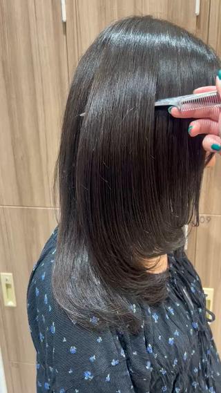 ミディアム カラー 髪質改善 × 高発色 color/Runoのヘアスタイル