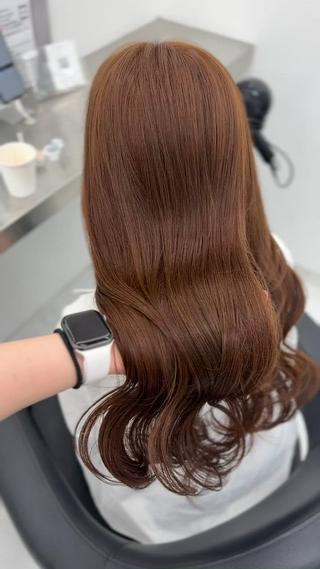 ロング カラー ヘアアレンジ 透明感カラー🎀艶髪 Anju/渋谷🎀のヘアスタイル