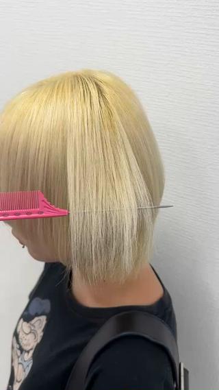 カラー 透明感カラー🎀艶髪 Anju/渋谷🎀のヘアスタイル