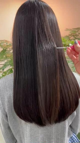 ロング MAKI/名駅/ セット/透明感カラーのヘアスタイル