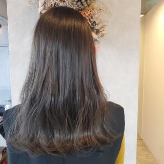 ロング カラー 手島 大貴のヘアスタイル