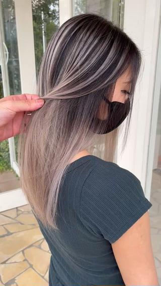 ロング カラー EARTH石巻店 尾形  裕のヘアスタイル