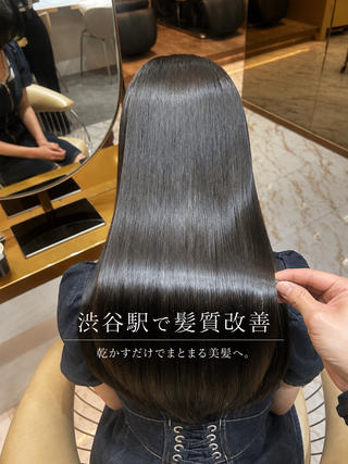 セミロング カラー パーマ ✨美髪矯正×髪質改善 🍎カイト/店長のヘアスタイル