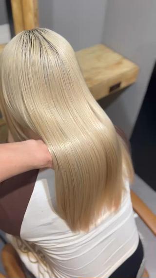 #酸性縮毛矯正
#髪質改善ストレート