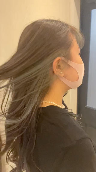 セミロング カラー 新宿/顔周りカット +レイヤー＝しずく♩のヘアスタイル