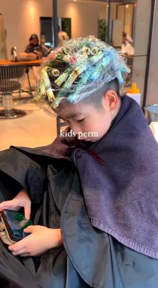 キッズ たなべ かずきのヘアスタイル