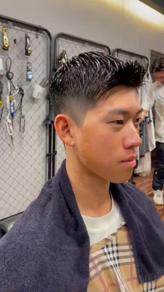 スッキリ刈り上げのイメージです!