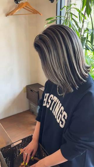 ミディアム カラー AKALA HAIR 西宮店 Juriのヘアスタイル