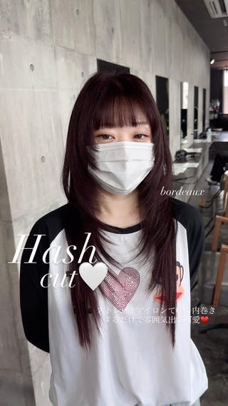 ロング amy .のヘアスタイル