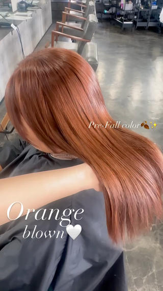 Orange blown