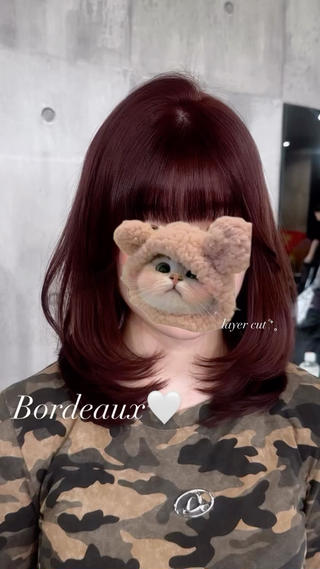 ミディアム amy .のヘアスタイル