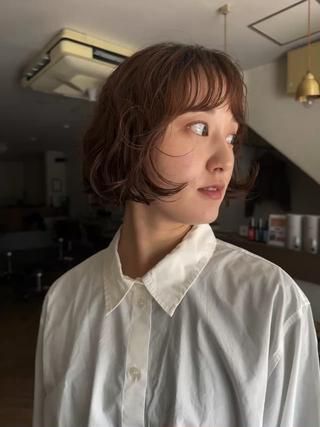 ショート 今泉/kai🐇ボブ 似合わせカットのヘアスタイル