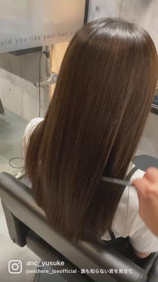 ロング TAKAMI 髪と爪を同時に施術のネイルデザイン