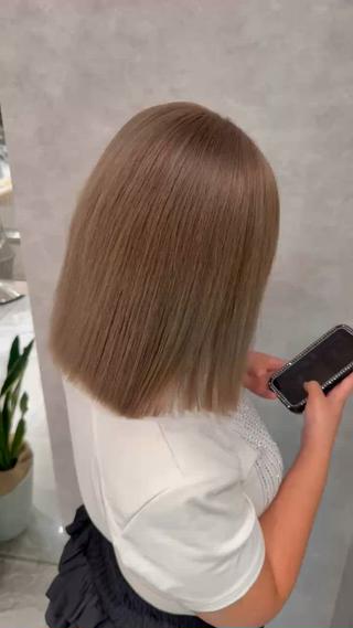 カラー Yuto ハイトーン /透明感カラーのヘアスタイル