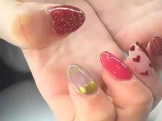 #持ち込みネイル #アートネイル #フラッシュネイル