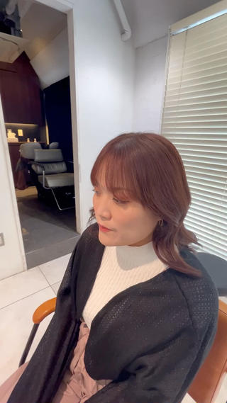 似合わせメイク+コテ巻きヘアセット