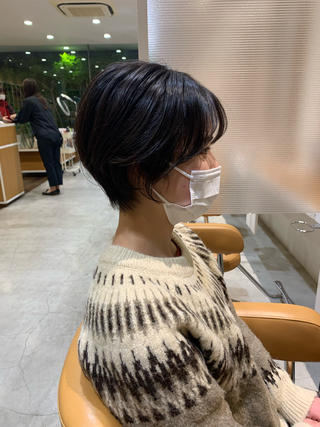 ショート 中尾 文哉のヘアスタイル
