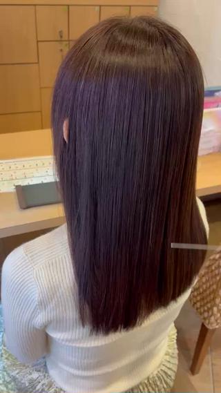 髪質改善美髪ストレート