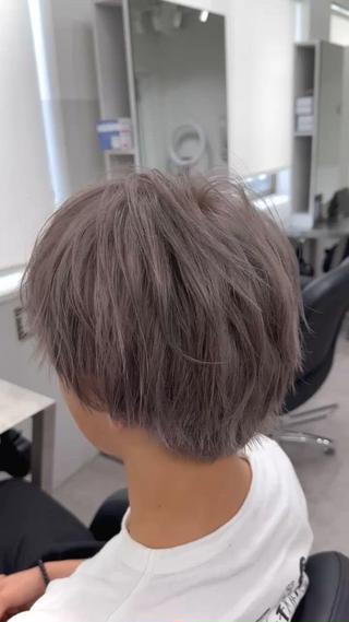 +3800円でカット追加
#グレージュ #シルバーベージュ #スモーキーグレー