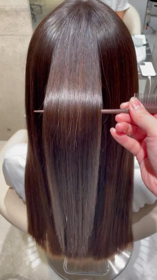 パヤパヤ出てくる毛が気になる方にもストレートはおすすめです
