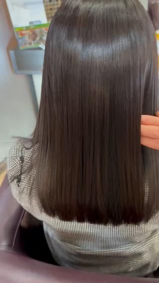 ロング ラピスキーズ 古橋のヘアスタイル