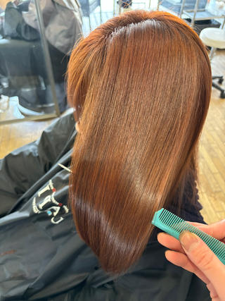 髪質改善ストレート 