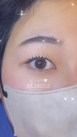 ロング カラー パーマ ヘアアレンジ メンズ キッズ ネイル マツエク・マツパ アイブロウ Cupidトップ アイリスト石川のマツエク・マツパデザイン