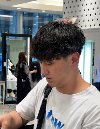 #シャドウパーマ#メンズパーマ