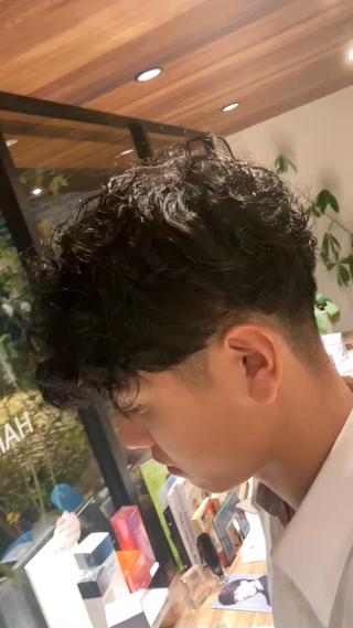 ショート パーマ メンズ ✂︎メンズ専門✂︎ やまだ りょうのヘアスタイル