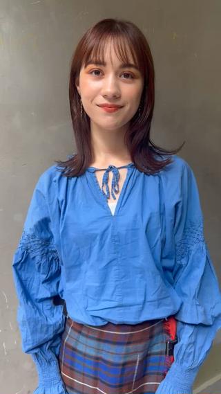 セミロング 鈴畑 皓平のヘアスタイル