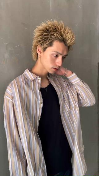 メンズ 鈴畑 皓平のヘアスタイル