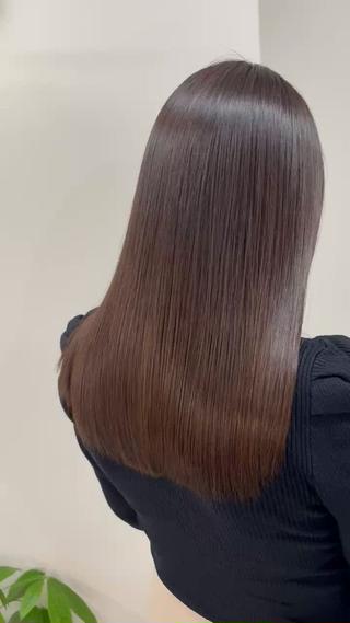 セミロング カラー ヘアアレンジ 二ヶ月綺麗なデザイン カット/星野六三四のヘアスタイル