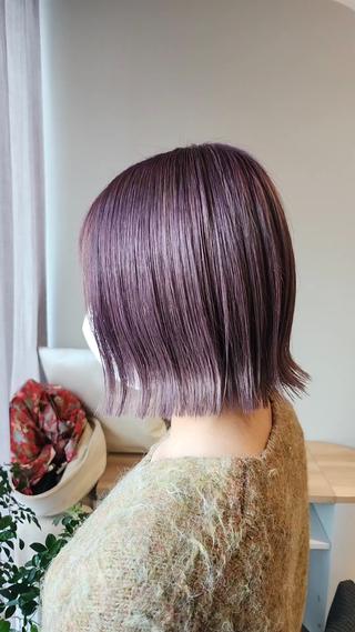 ショート カラー 金田 拓也のヘアスタイル