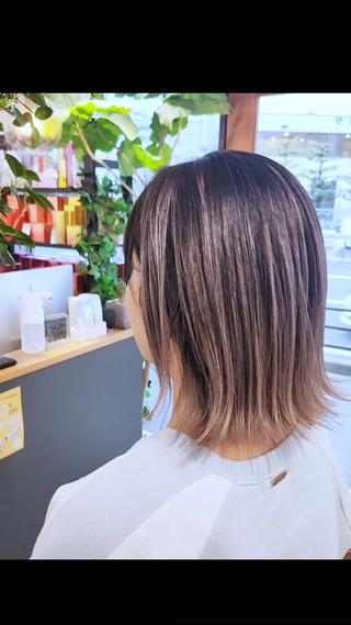 ショート カラー 金田 拓也のヘアスタイル