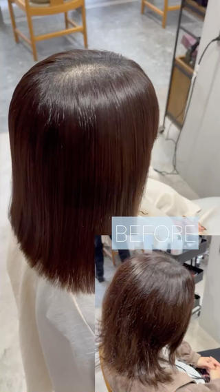 ミディアム 野間 祐哉のヘアスタイル